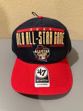 MLB All-Star Game 2024 Texas ‘47 Brand A-Frame Snapback Hat NWT Adjustable